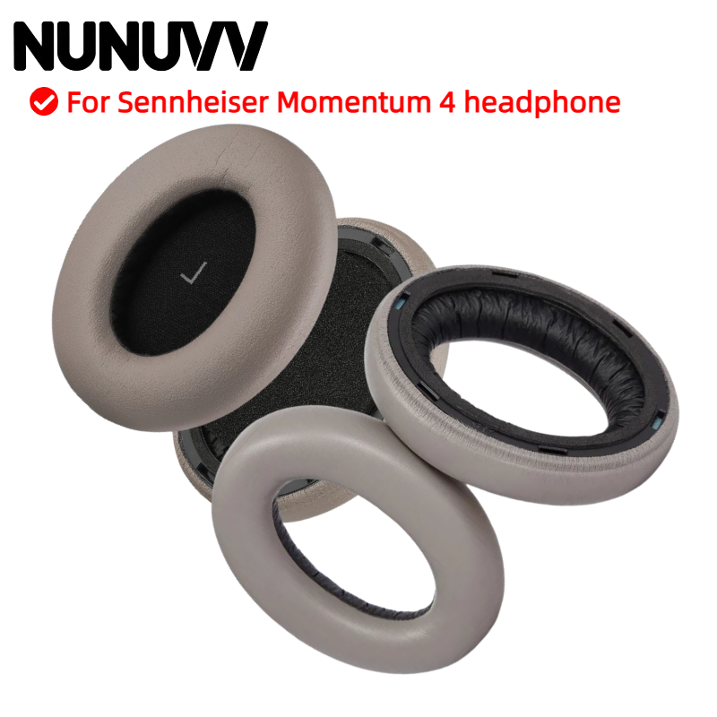 Sennheiser Headphone Momentum 4 - NUNUVV Ohrpolster für Sennheiser Momentum 4,