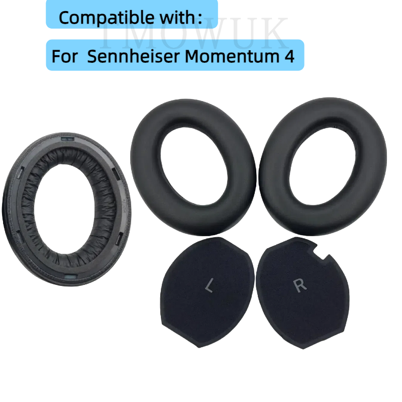 Sennheiser Headphone Momentum 4 - Ohrpolster kompatibel mit Sennheiser Momentum 4,