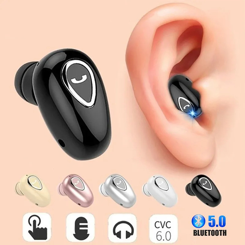 Wireless Earbuds Tws - YX01 Kabelloser Ohrhörer, In-Ear-Mini-Kopfhörer mit langer