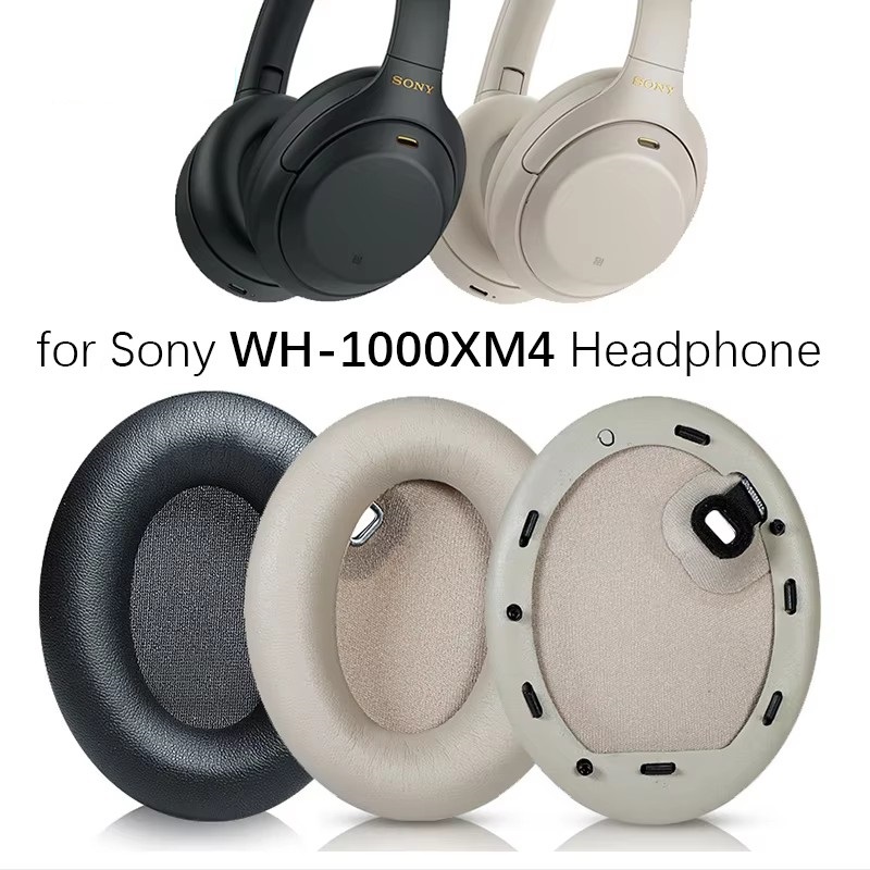 Sony Headphone Wh-1000Xm4 - Ersatz-Ohrpolster für Sony WH-1000XM4 Kopfhörer, weiche
