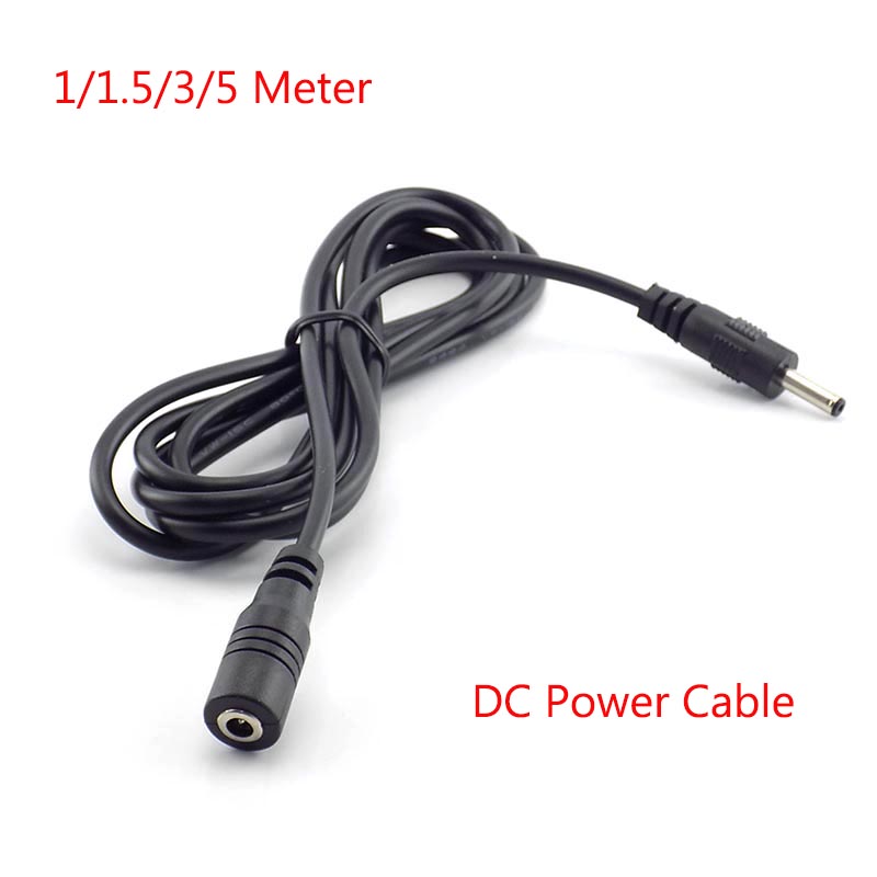 Cable Extension 3.5 - 1/1/1/3/5 Meter Stecker Buchse Gleichstrom kabel