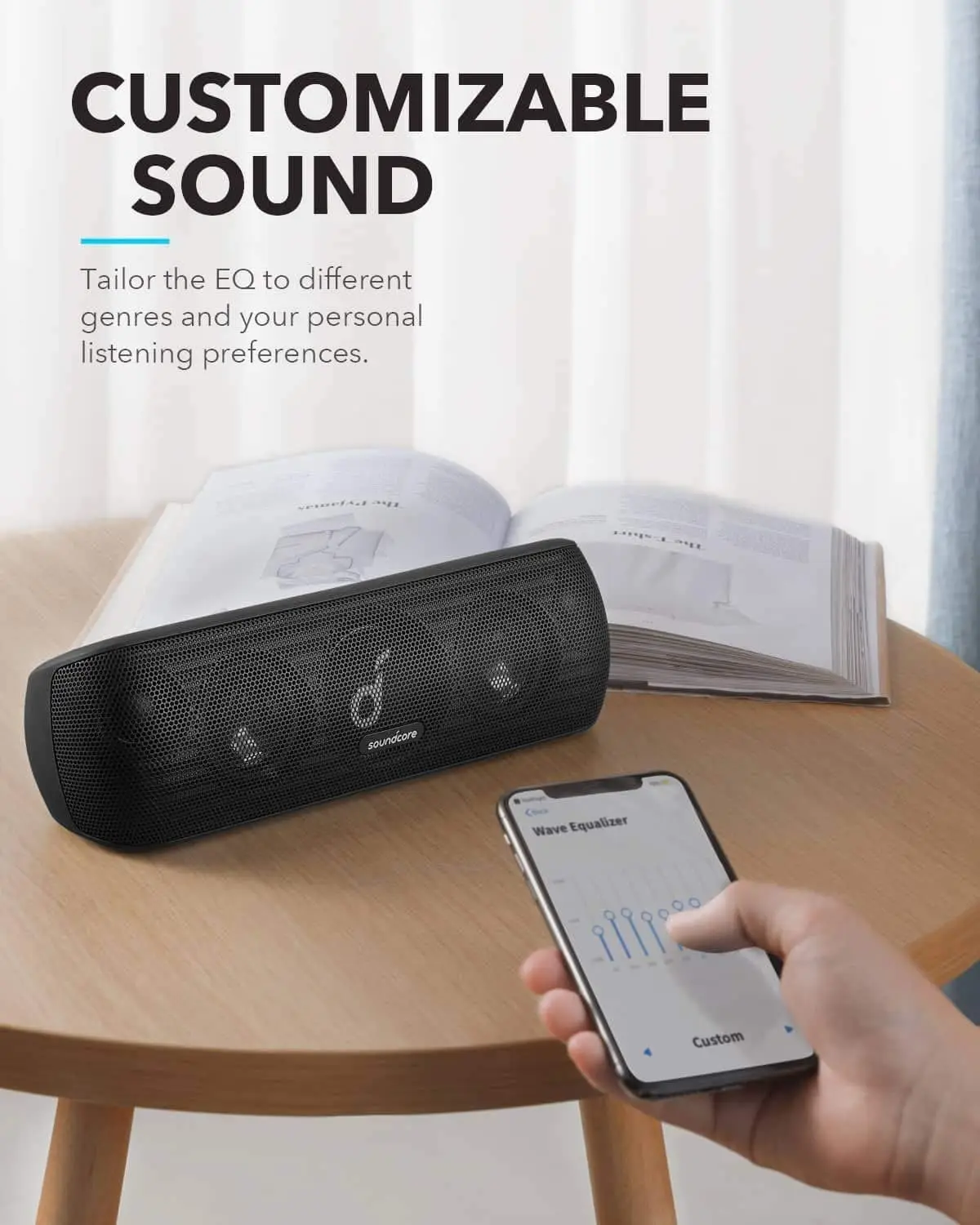 Anker Speaker Soundcore Motion+ - TLF Anker Soundcore 30-W-Bewegungs-Bluetooth-Lautsprecher mit hochauflösendem