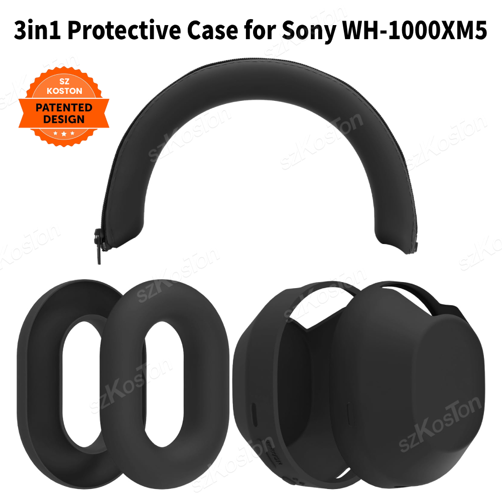 3-in-1 Silikon Schutzhülle für – Sony Headphone Wh-1000Xm5 Bewertung und Preis