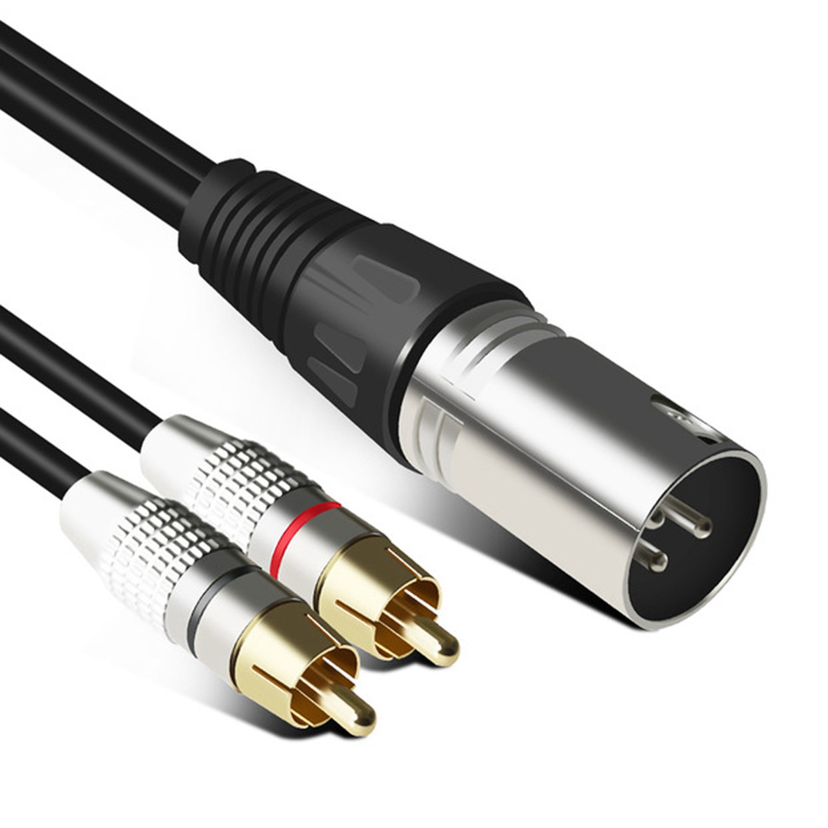 1 xlr Stecker auf 2 rca Stecke – Audio Splitter Y Bewertung und Preis
