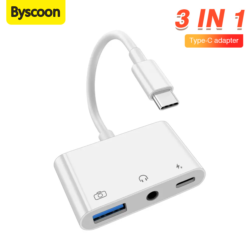 3-in-1 Typ-C zu 3,5mm Klinke K – Earphone Splitter Jack Bewertung und Preis