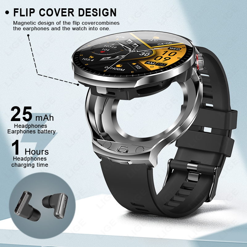 Neue Smartwatch mit integriert – Wireless Earbuds Tws Bewertung und Preis